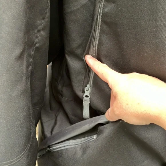 EUC sz 3X Maxam Mountain black and gray goose down coat parka
